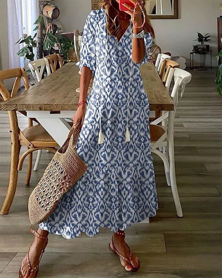 Michaela - Robe Boho avec Couverture du Ventre Henri Lyon