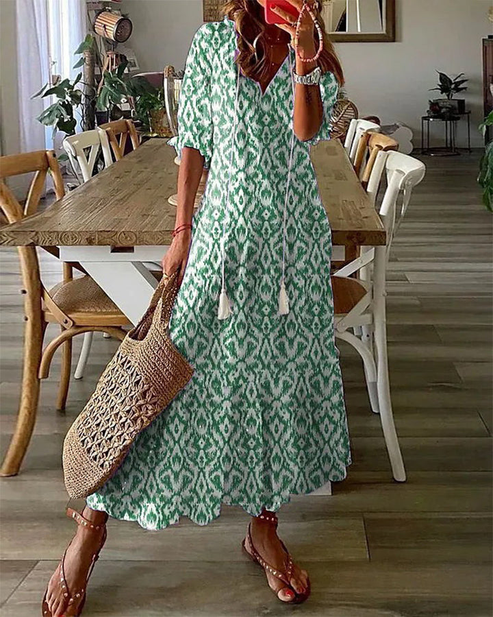 Michaela - Robe Boho avec Couverture du Ventre Henri Lyon