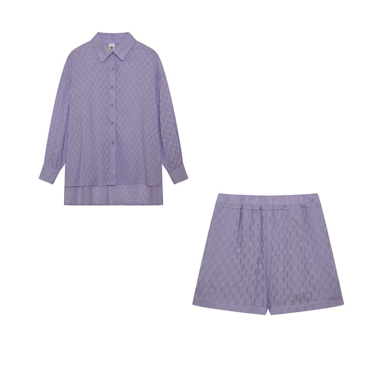 Elizabeth - Ensemble Chemise et Shorts Léger Henri Lyon