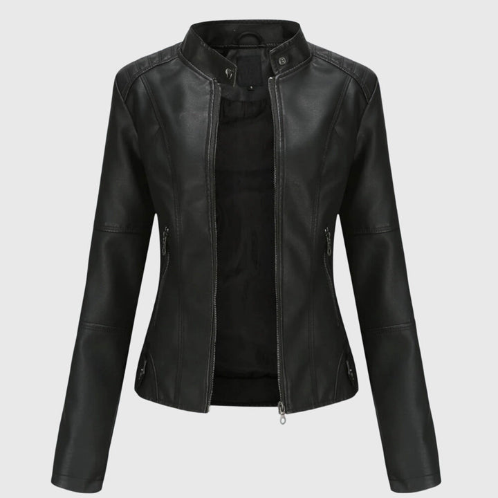Giorgina™ - Veste en Cuir Élégante pour Femmes Henri Lyon