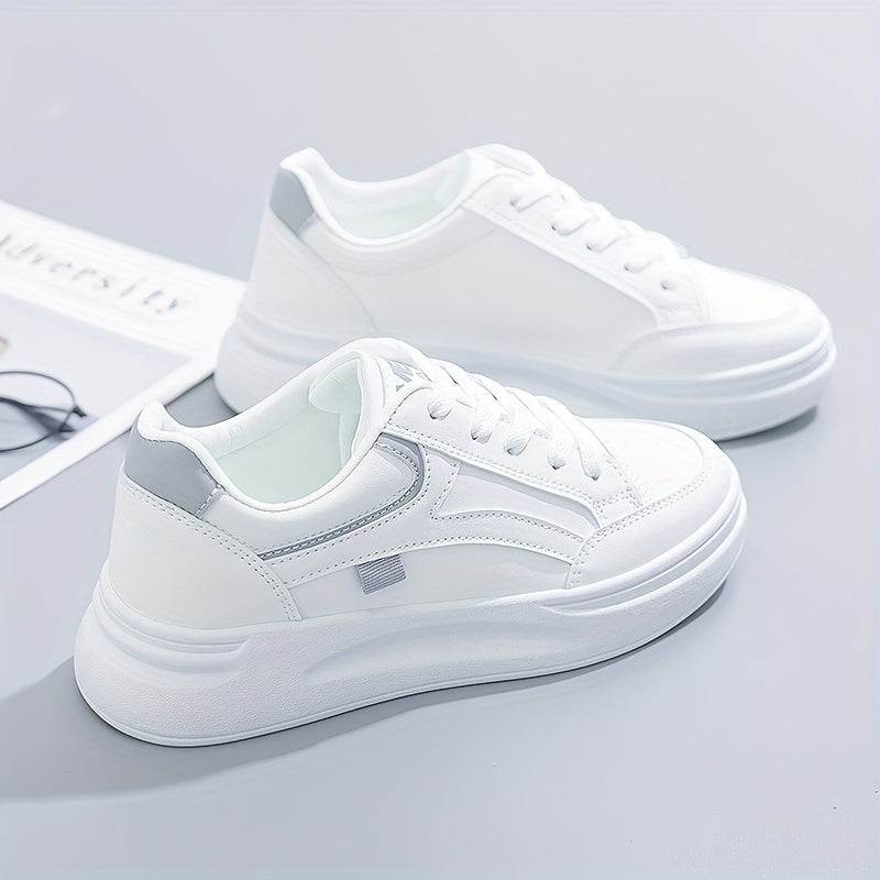 Baskets blanches chic confort léger Henri Lyon