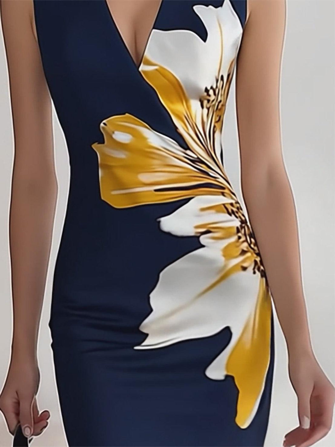 Lily | Robe Midi Élégante pour Festival Glamour de Plage Henri Lyon