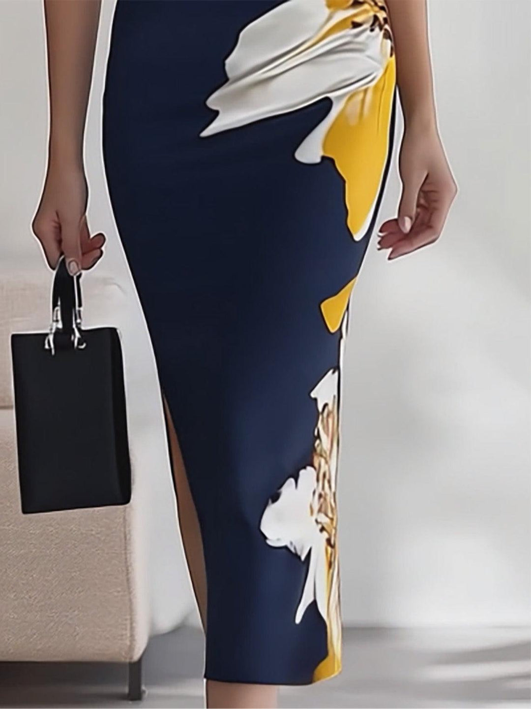 Lily | Robe Midi Élégante pour Festival Glamour de Plage Henri Lyon