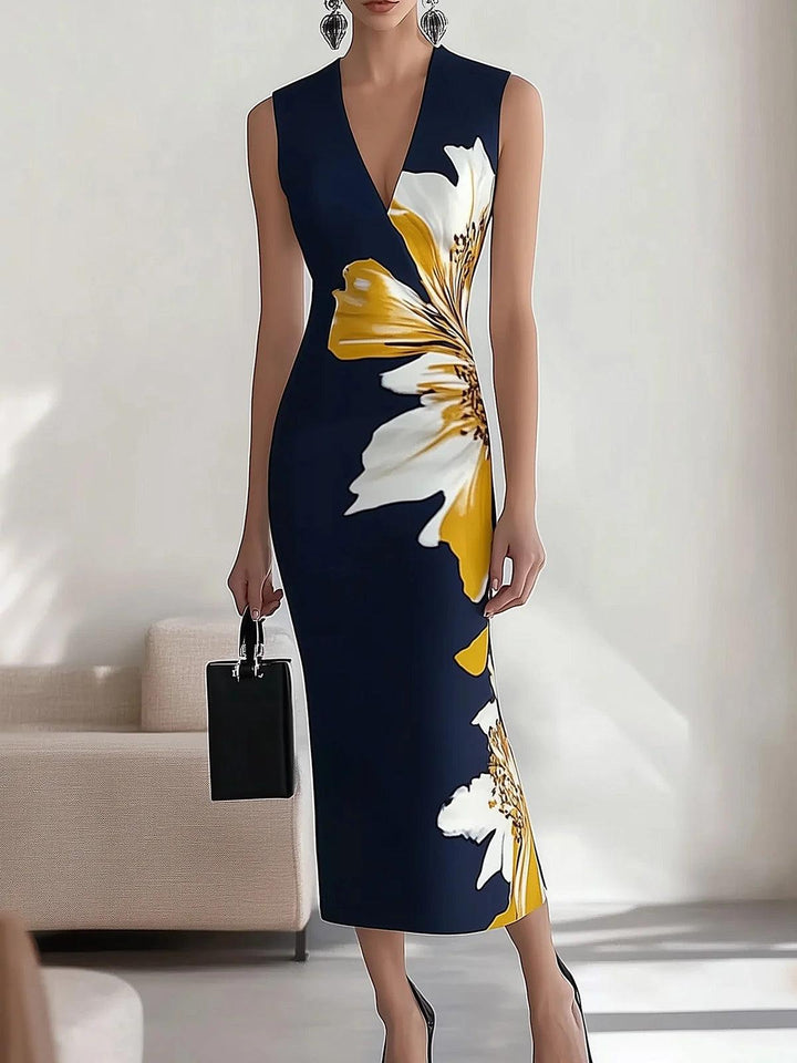 Lily | Robe Midi Élégante pour Festival Glamour de Plage Henri Lyon