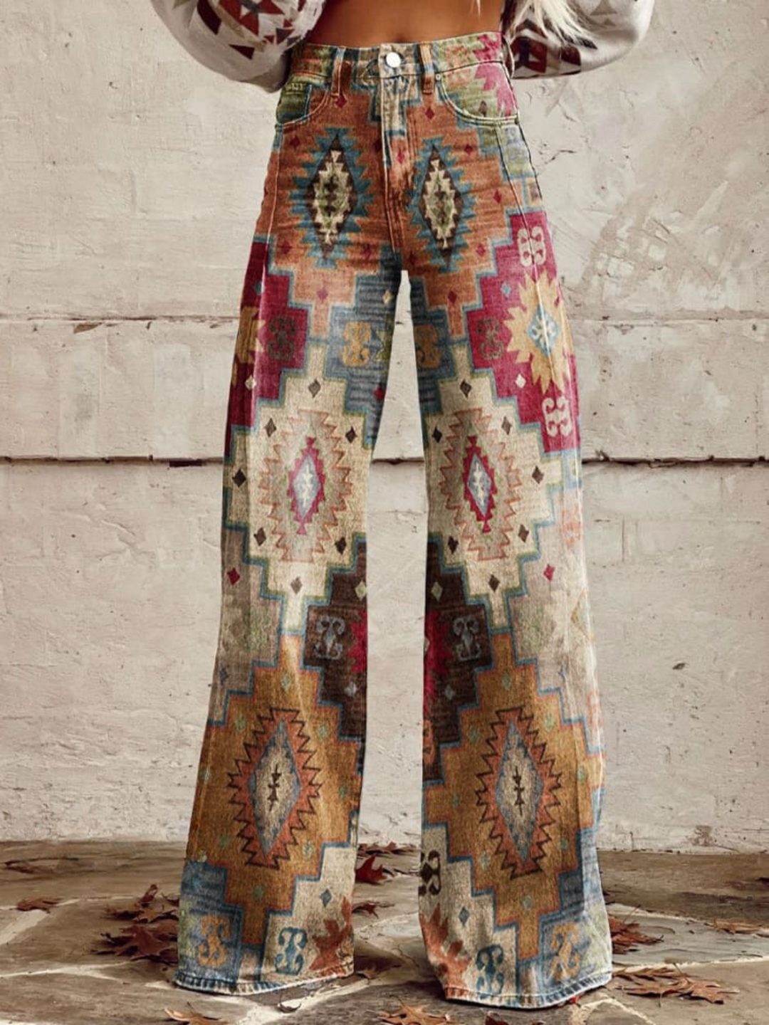 Léa - Pantalons Rétro Élégants Henri Lyon