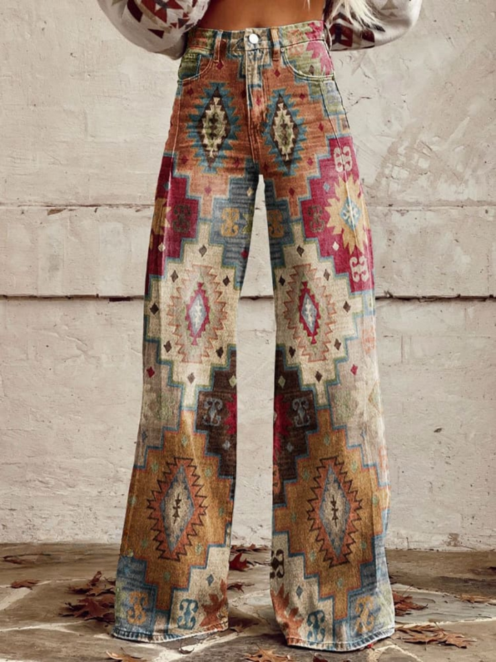 Léa - Pantalons Rétro Élégants Henri Lyon