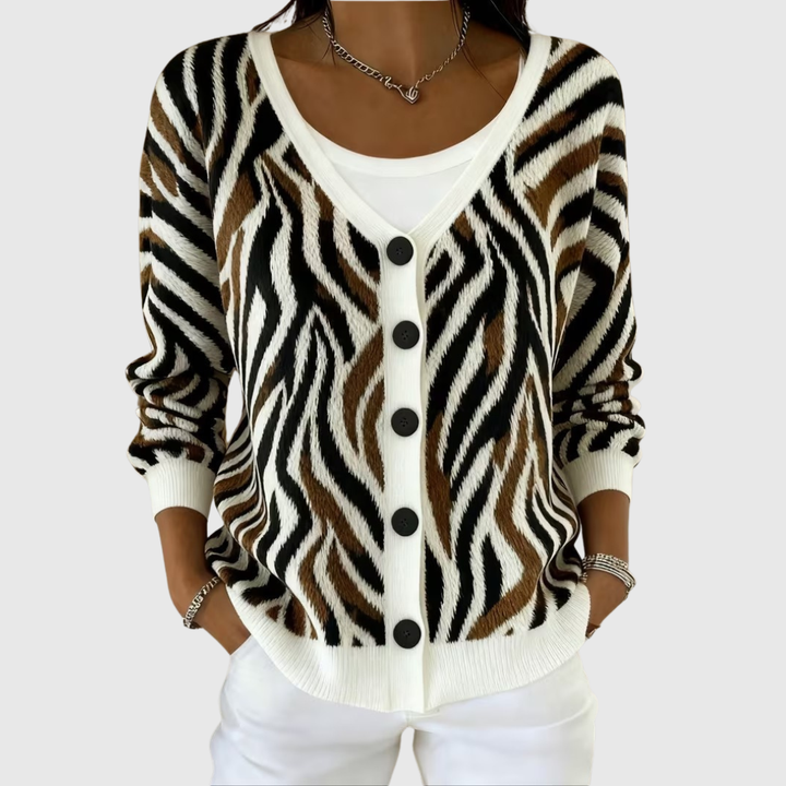 Cardigan en Maille Confortable Boutonné Henri Lyon