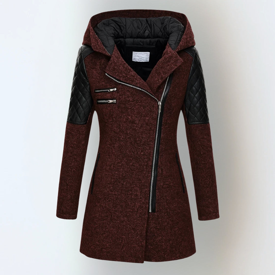 Valeria | Manteau d'Hiver Luxueux et Chaud Henri Lyon