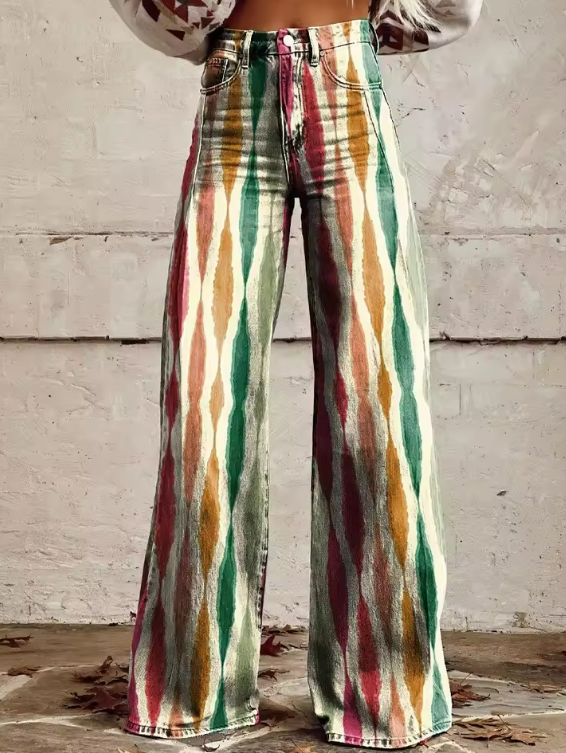 Isabella - Pantalons Boho Élégants Henri Lyon