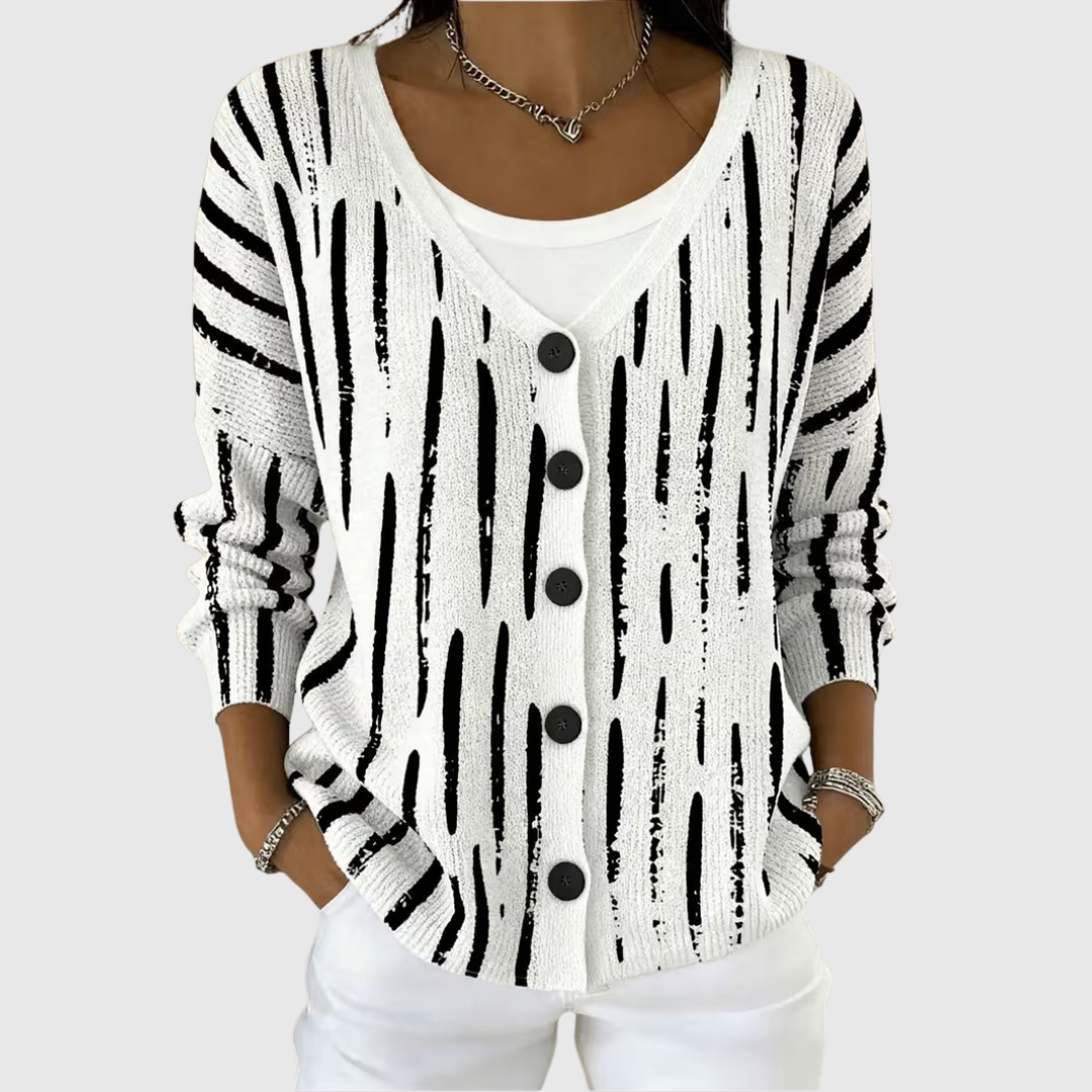 Cardigan en Maille Confortable Boutonné Henri Lyon