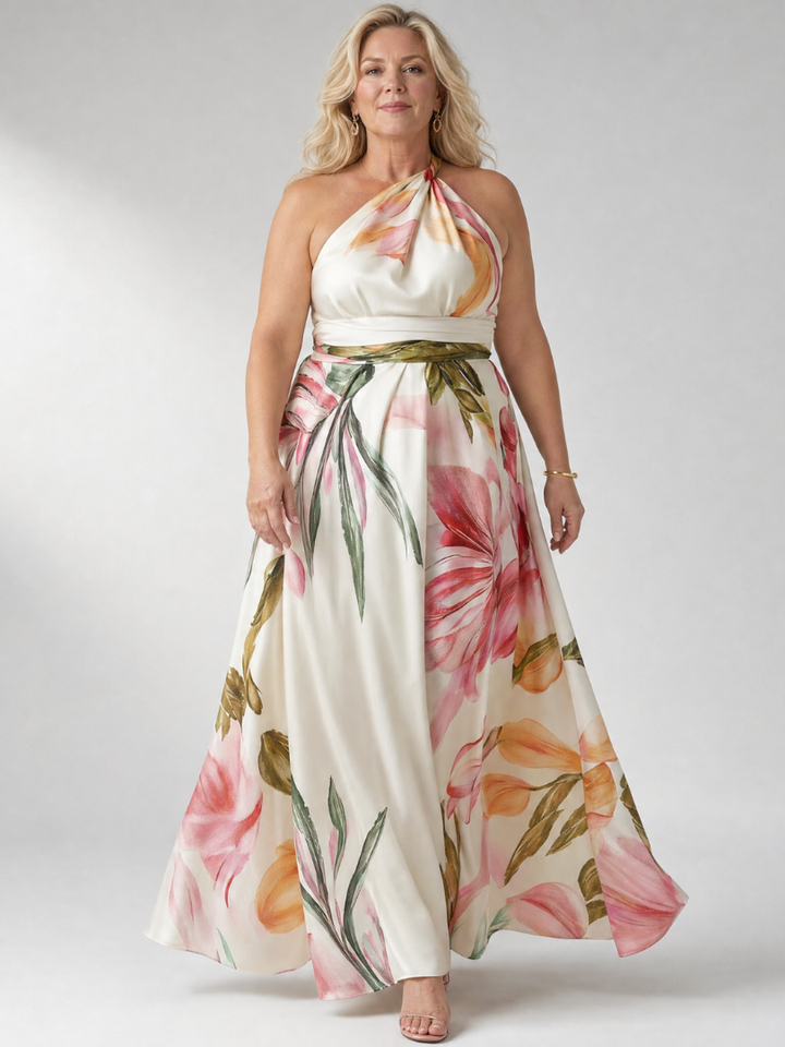 Amiel - Robe Maxi Fleurie Légère Henri Lyon