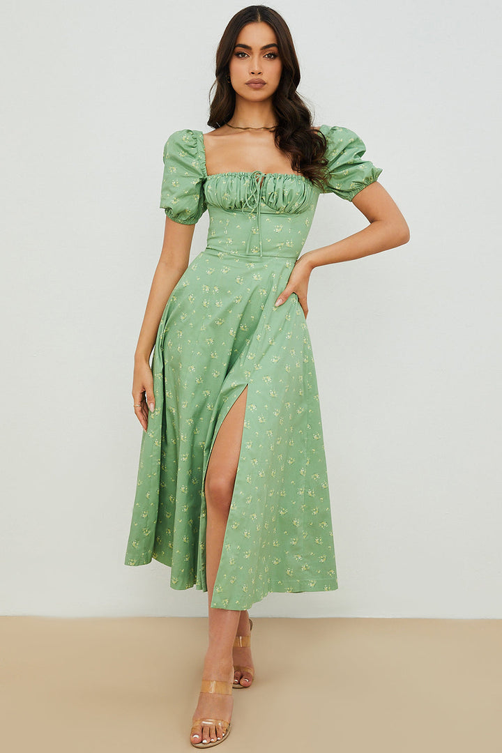 Aviana - Robe à Manches Bouffantes Bloom Henri Lyon