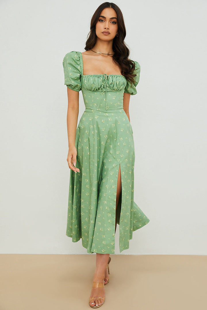 Aviana - Robe à Manches Bouffantes Bloom Henri Lyon