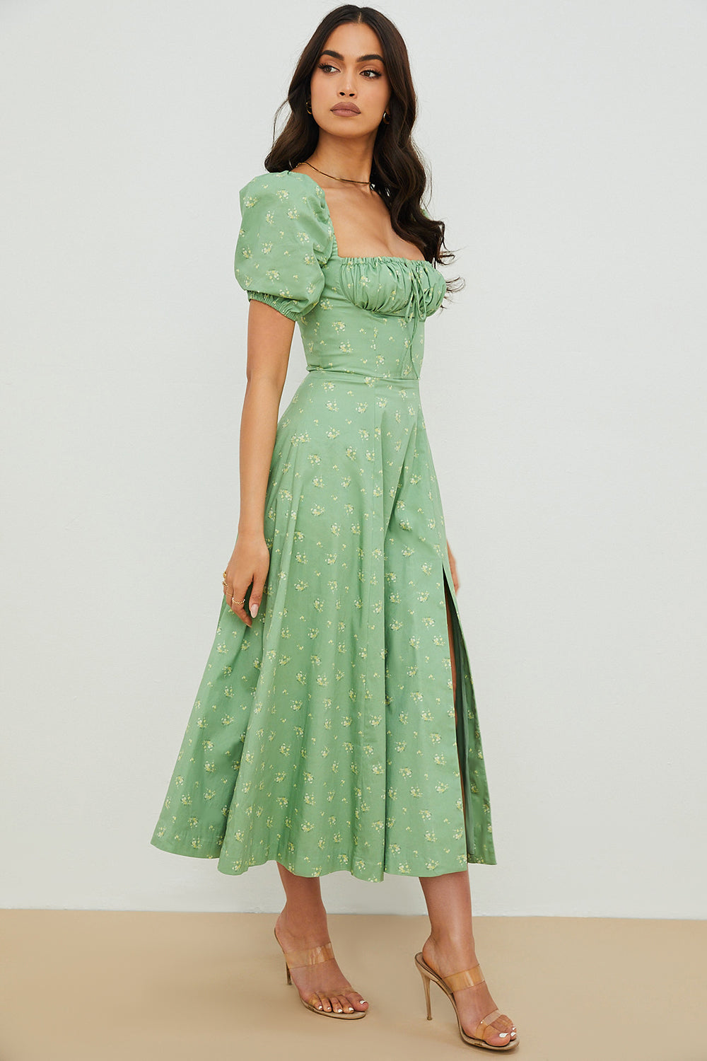 Aviana - Robe à Manches Bouffantes Bloom Henri Lyon