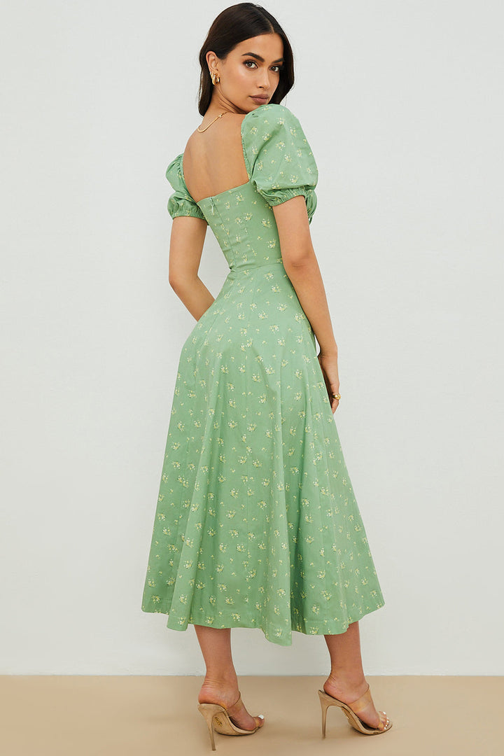 Aviana - Robe à Manches Bouffantes Bloom Henri Lyon