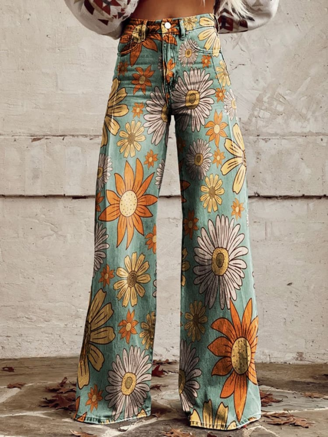 Cirilla - Pantalon Palazzo Floral Henri Lyon