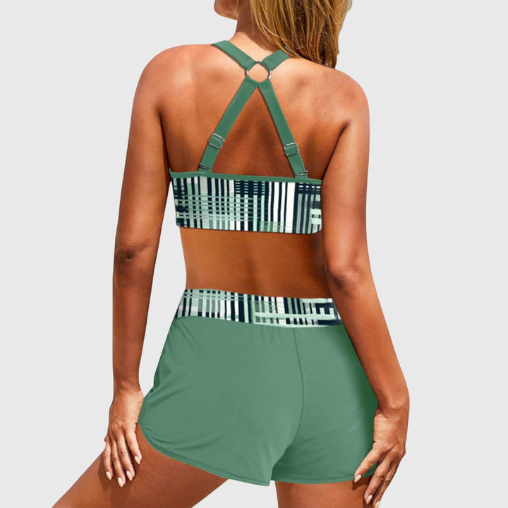 Janelle | Bikini Taille Haute Côtelé Henri Lyon