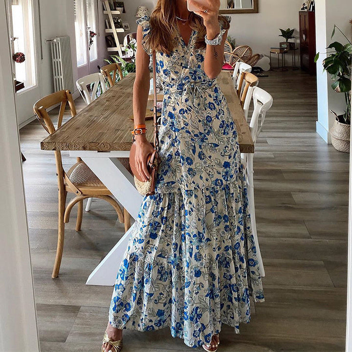 Shera - Robe Maxi Florale Henri Lyon