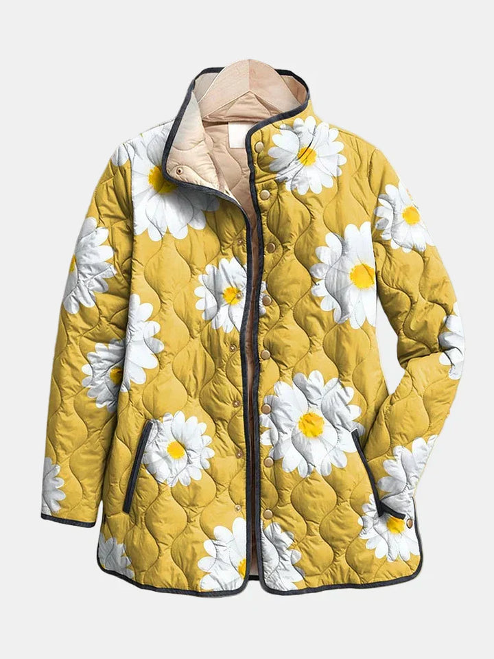 Sable | Veste à Motif Marguerite Charmante Henri Lyon