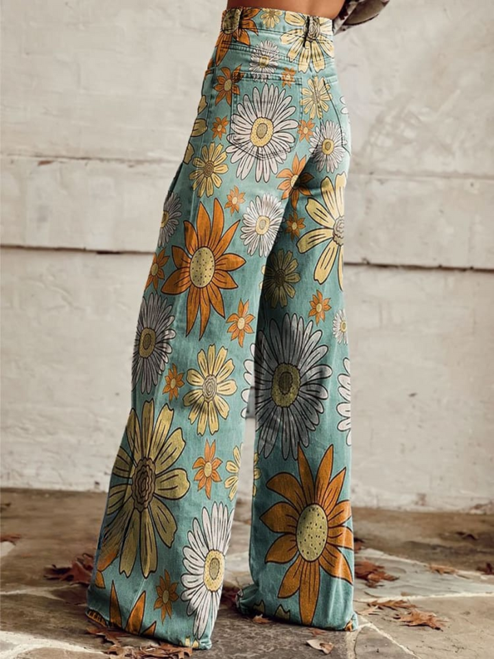 Cirilla - Pantalon Palazzo Floral Henri Lyon