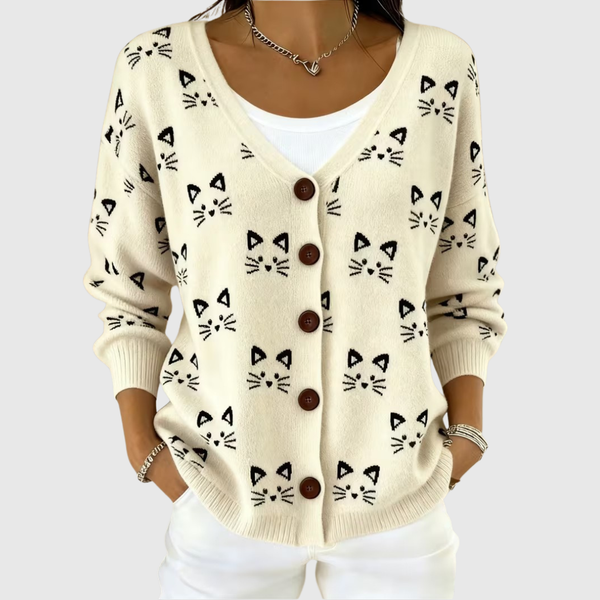 Cardigan en Maille Confortable Boutonné Henri Lyon