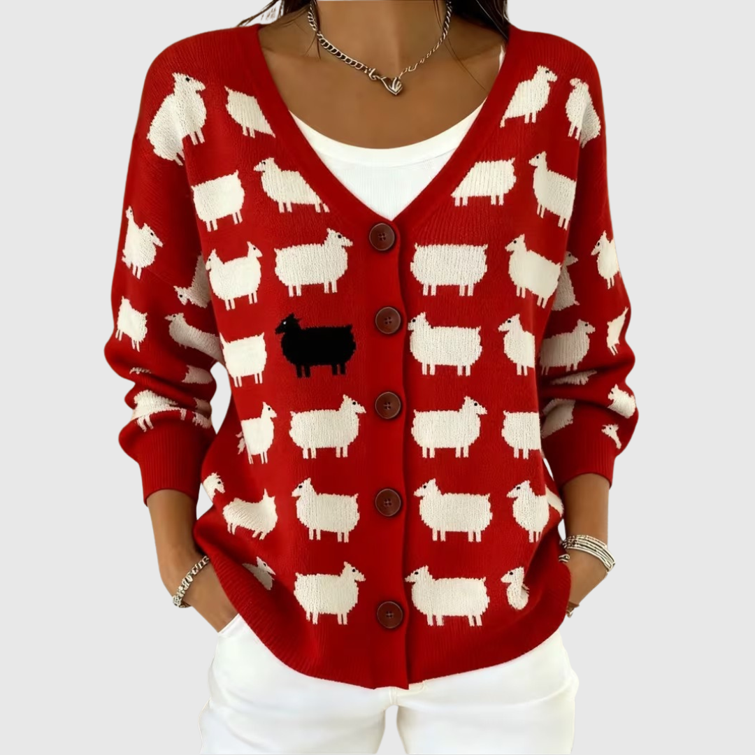 Cardigan en Maille Confortable Boutonné Henri Lyon