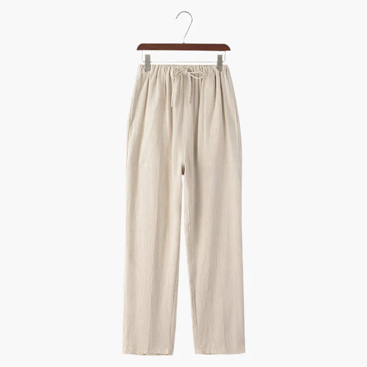 Adrien - Pantalon Fluide en Lin Henri Lyon