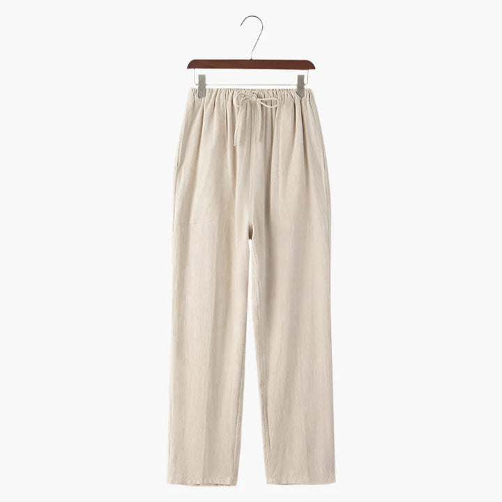 Adrien - Pantalon Fluide en Lin Henri Lyon