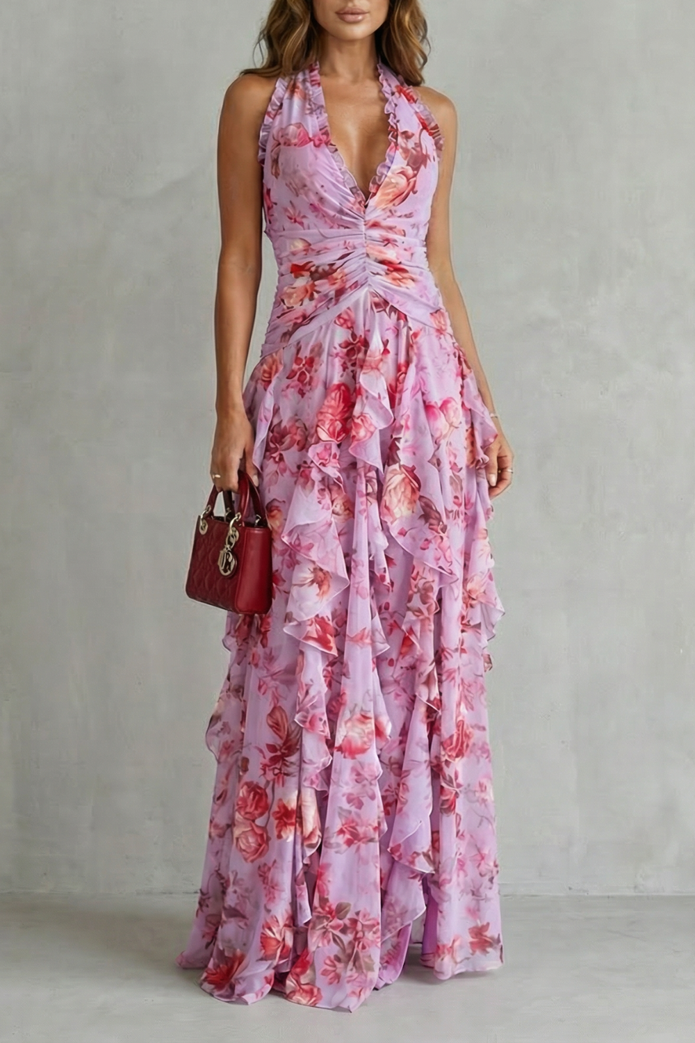 Belladina | Robe Maxi à Bretelles Henri Lyon