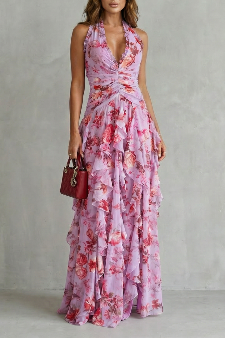 Belladina | Robe Maxi à Bretelles Henri Lyon