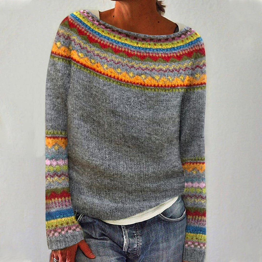 Elyse | Pull en Laine Rétro Henri Lyon