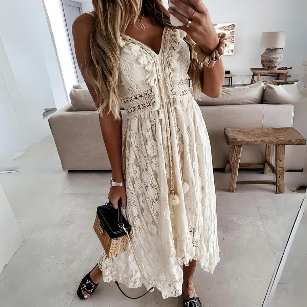 Raelene - Robe Boho Élégante Henri Lyon
