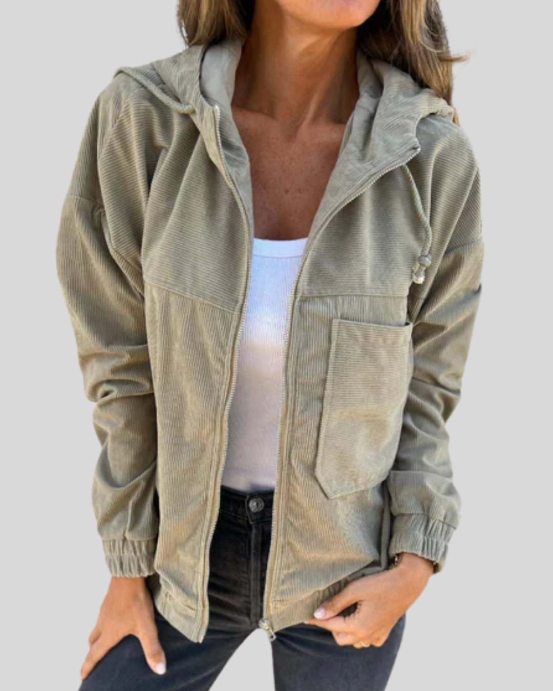 Mabel | Gilet Soft avec Zip Henri Lyon