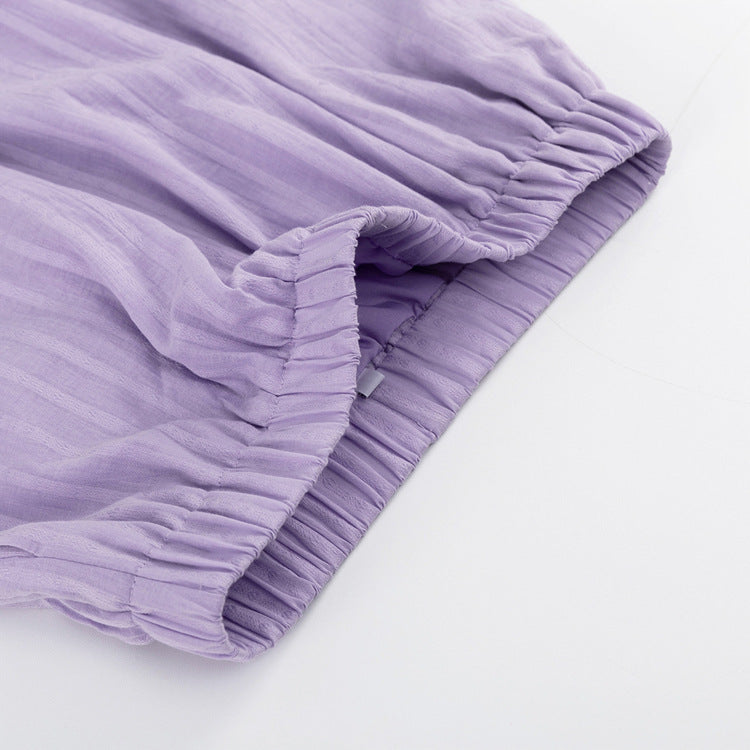 Viola - Ensemble Chemise Boutonnée et Shorts Aérés Henri Lyon