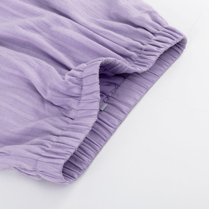 Viola - Ensemble Chemise Boutonnée et Shorts Aérés Henri Lyon