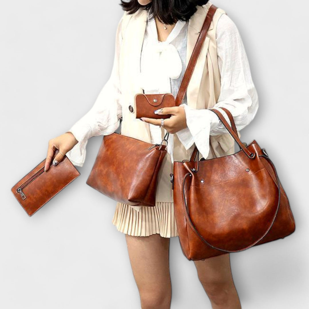 Azura - Ensemble de sacs vintage de 4 pièces Henri Lyon