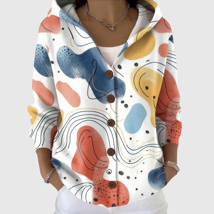 Cardigan Confort à Capuche en Maille Henri Lyon