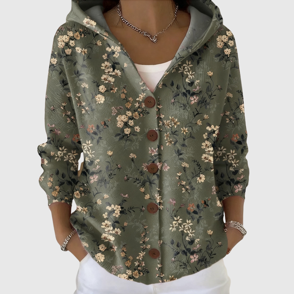 Cardigan Confort à Capuche en Maille Henri Lyon