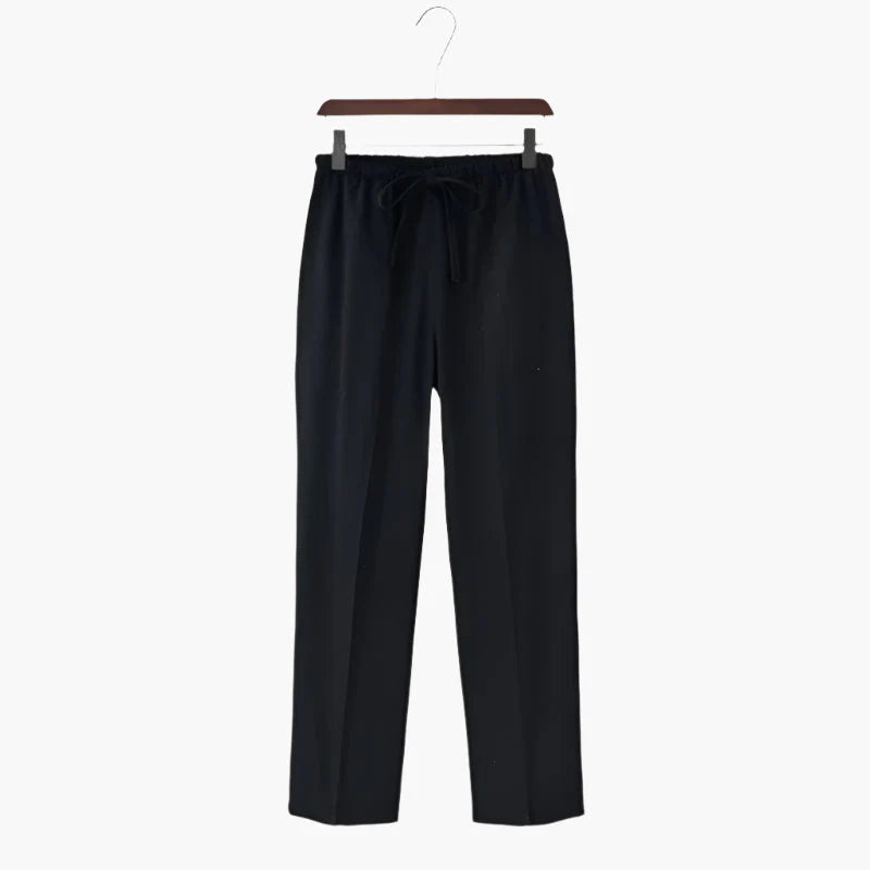Bastien - Pantalon Fluide en Lin Henri Lyon