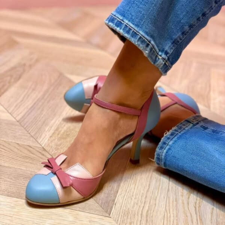 Sable - Pompes Chic en Colorblock Henri Lyon