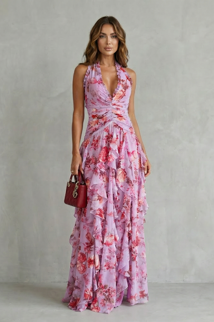 Belladina | Robe Maxi à Bretelles Henri Lyon