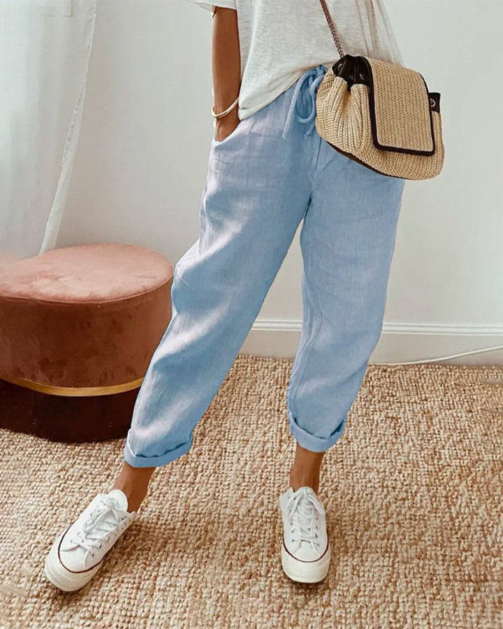 Pantalon Fluide Confort Élégant Henri Lyon