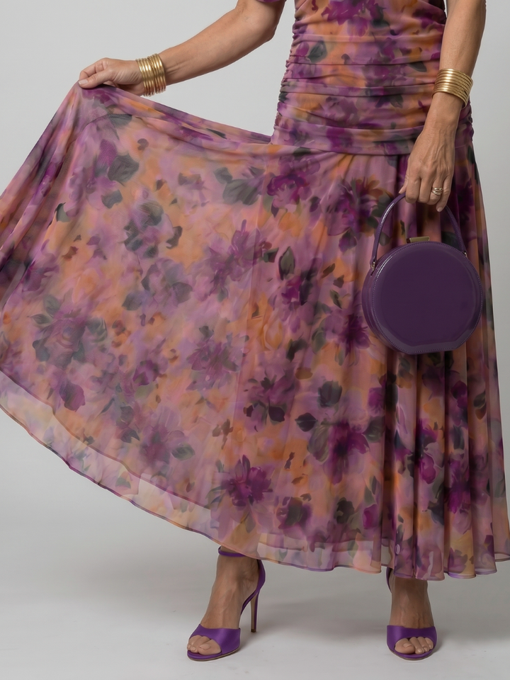 Calen - Robe Midi à Épaules Dégagées Henri Lyon