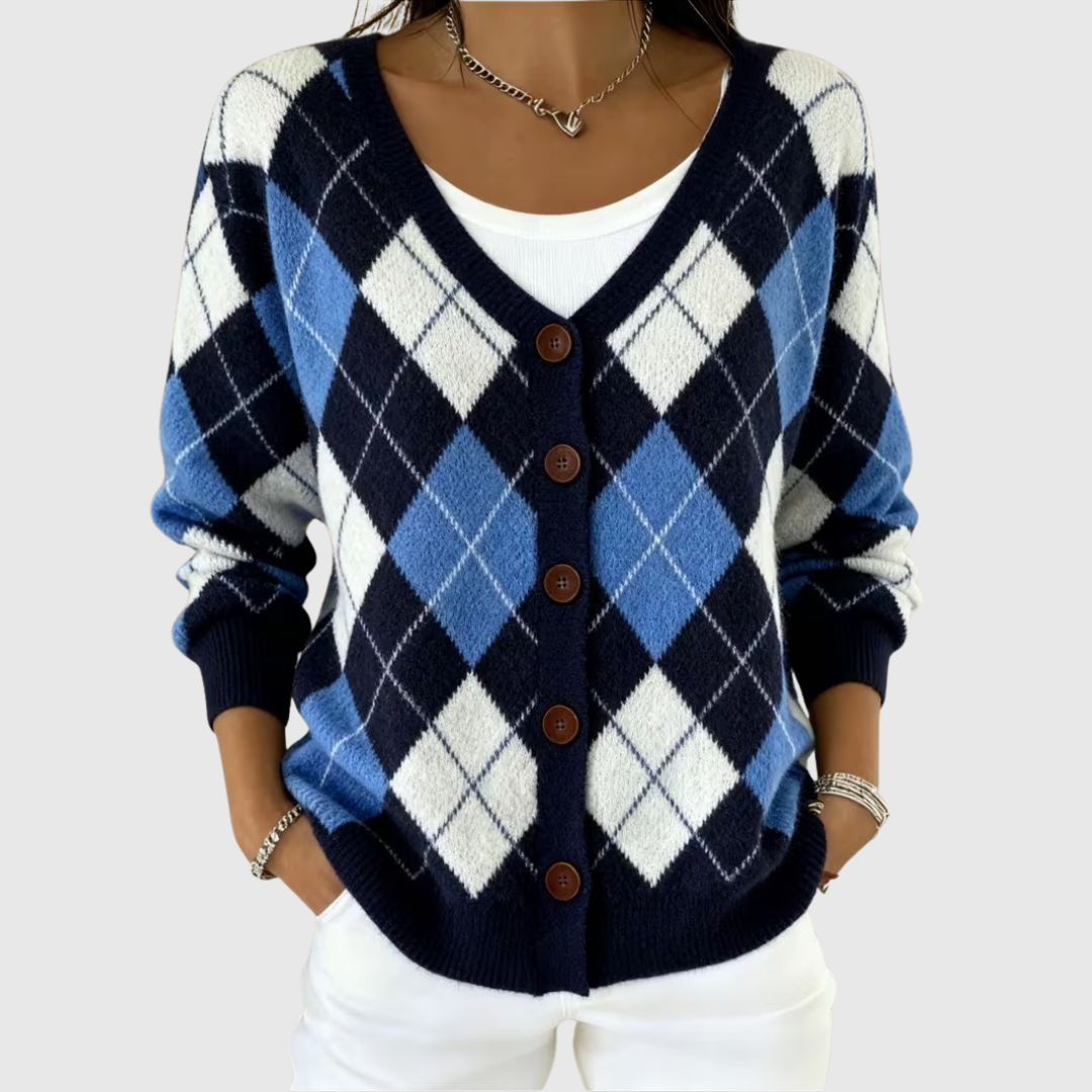 Cardigan en Maille Confortable Boutonné Henri Lyon