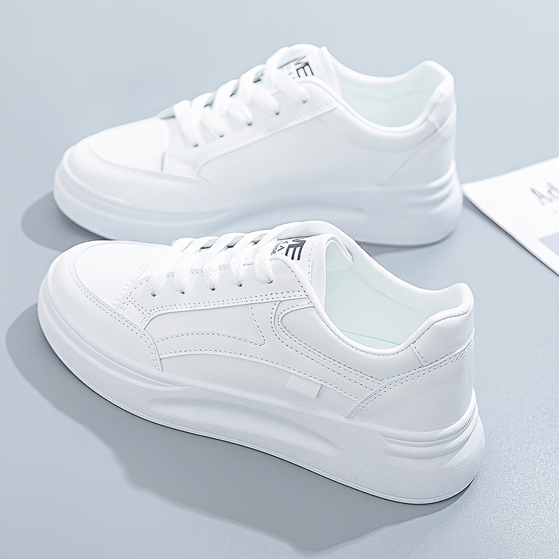 Baskets blanches chic confort léger Henri Lyon