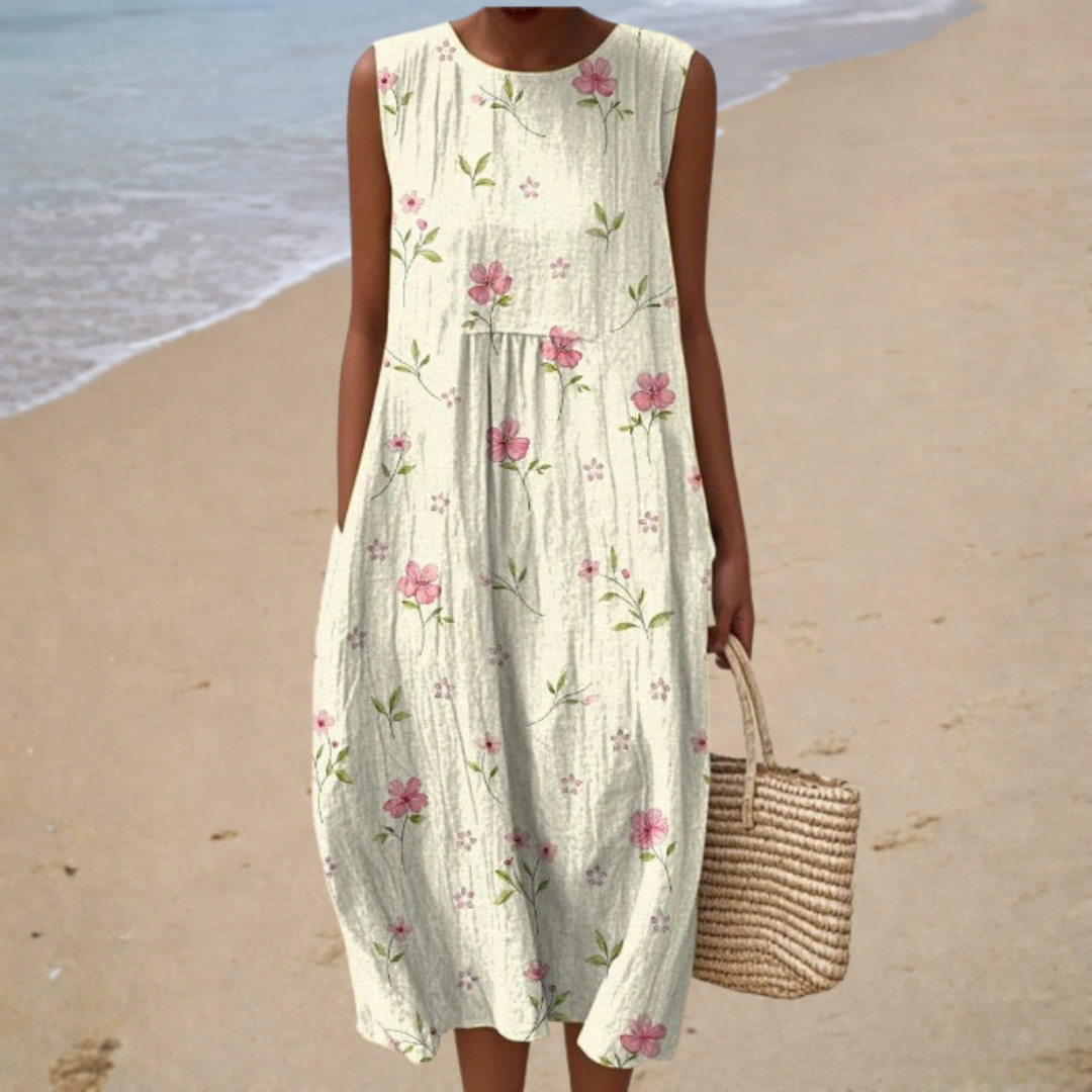 Robe d’Été Confortable Sans Manches Henri Lyon