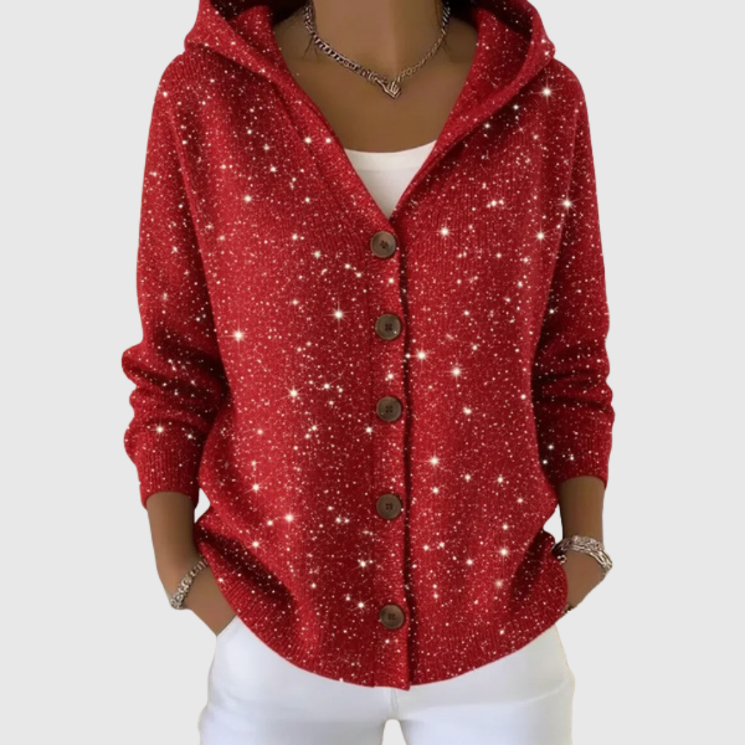 Cardigan Confort à Capuche en Maille Henri Lyon