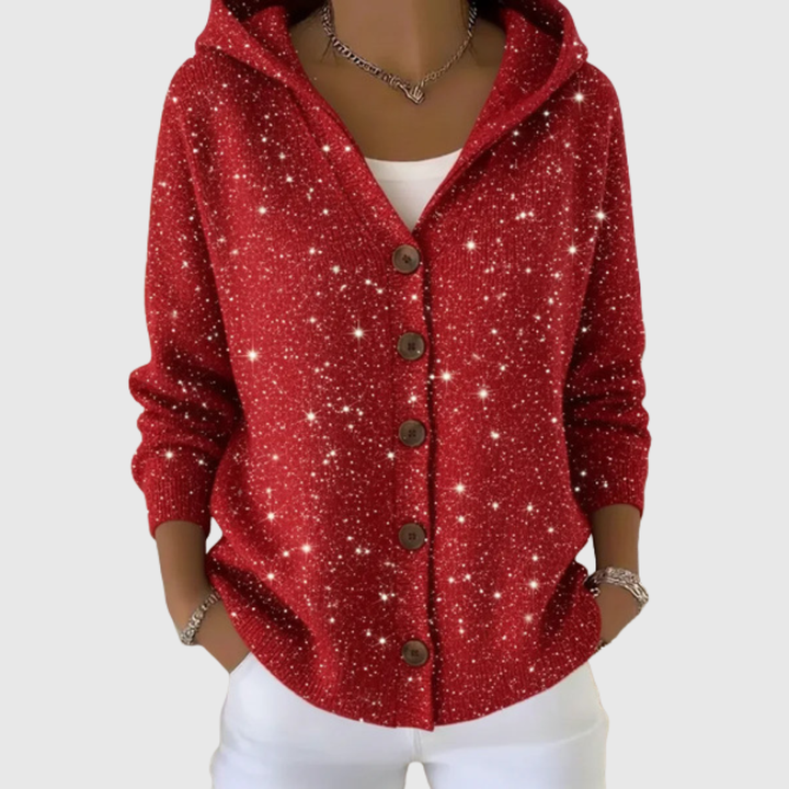 Cardigan Confort à Capuche en Maille Henri Lyon