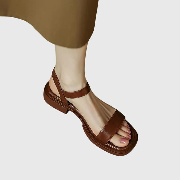 Kaia - Sandales en cuir orthopédique Henri Lyon