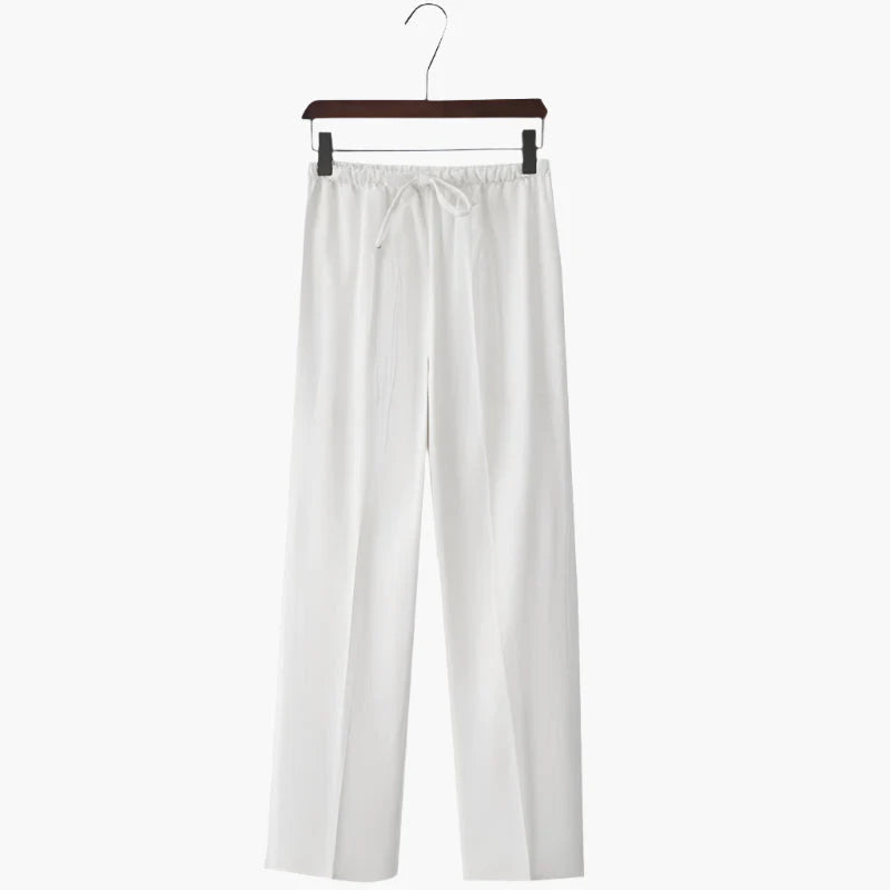 Damien - Pantalon Fluide en Lin Henri Lyon